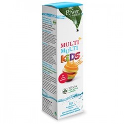 POWER HEALTH Multi + Multi Kids Stevia 20 Αναβράζοντα δισκία