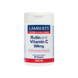 LAMBERTS Rutin and Vitamin C 500mg - 90 Ταμπλέτες