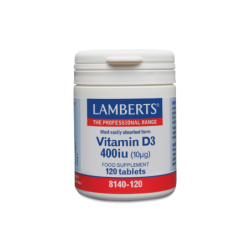 LAMBERTS Vitamin D 400iu - 120 Ταμπλέτες
