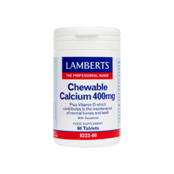 LAMBERTS Chewable Calcium 400mg - 60 Ταμπλέτες