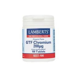 LAMBERTS GTF Chromium 200μg - 100 Ταμπλέτες
