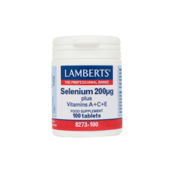 LAMBERTS Selenium 200μg + Βιταμίνες A, C, E -...