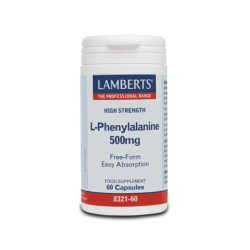 LAMBERTS L-Phenylalanine 500mg - 60 Κάψουλες