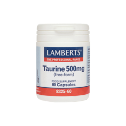 LAMBERTS Taurine 500mg - 60 Κάψουλες