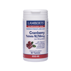 LAMBERTS Cranberry Tablets - 60 Ταμπλέτες