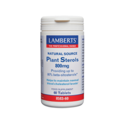 LAMBERTS Plant Sterols 800mg - 60 Ταμπλέτες