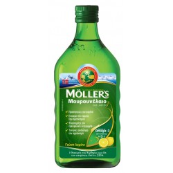 MOLLER’S Μουρουνέλαιο Lemon 250ml