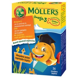 MOLLER’S Omega-3 Ζελεδάκια - 36 ζελεδάκια