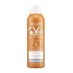 VICHY CAPITAL SOLEIL Αντηλιακό Spray για Παιδιά SPF 50+ Κατά της Άμμου 200ml