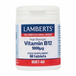 LAMBERTS Vitamin B12 1000μg - 60 Ταμπλέτες