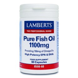 LAMBERTS Pure Fish Oil 1100mg - 60 Κάψουλες