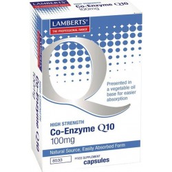 LAMBERTS Co-Enzyme Q10 100mg - 30 Κάψουλες