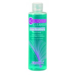 FROIKA AC Liquid Cleanser Ήπιος Απαλός Καθαρισμός για  Λιπαρό Δέρμα με Τάση Ακμής (Πρόσωπο και Σώμα) 200ml