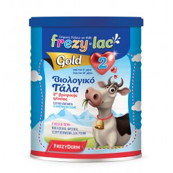 FREZYDERM FREZYLAC GOLD 2   Βιολογικό Γάλα σε Σκόνη 6 - 12 μηνών 400gr