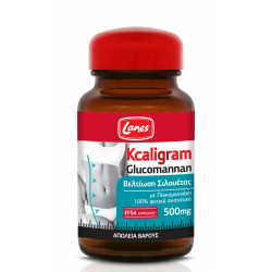 LANES Kcaligram Glucomannan - 60 Κάψουλες