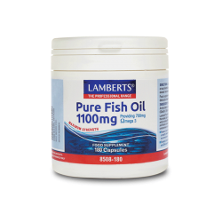 LAMBERTS Pure Fish Oil 1100mg - 180 Κάψουλες