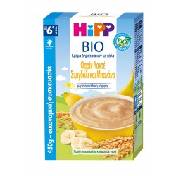 Hipp Κρέμα με Γάλα Φαρίν Λακτέ Σιμιγδάλι & Μπανάνα Απο Τον 6ο Μήνα 450gr