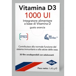 IBSA D3-ODFILM 1000 IU Συμπλήρωμα Διατροφής με...
