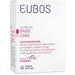 EUBOS Basic Care Red Solid Washing Bar Στερεή...