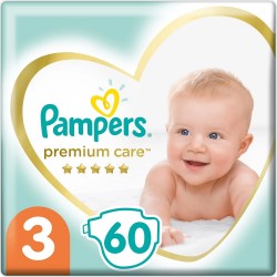 PAMPERS Premium Care No3 (6-10kg) 60τμχ