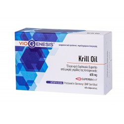 Viogenesis Krill Oil 600 mg 60 Κάψουλες