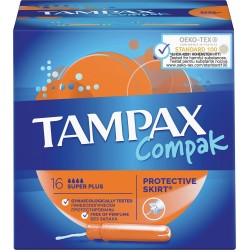 TAMPAX Compak Super Plus Ταμπόν με Απλικατέρ...