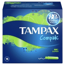 TAMPAX Compak Super Ταμπόν με Απλικατέρ Υψηλής...