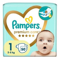 PAMPERS Premium Care No1 (2-5kg) 50τμχ